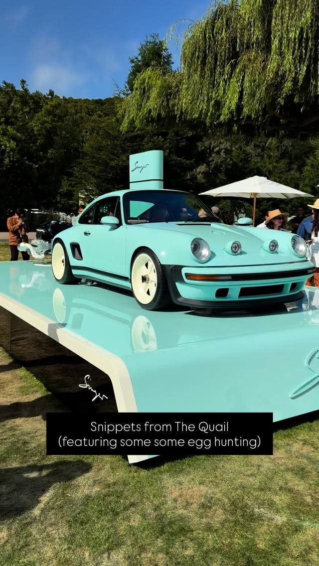 The Quail 2025 did not disappoint! Hereâs a brief look into some of the incredible sights from the event. #thequail #carweek #monterreycarweek #porsche #singervehicledesign #reimaginedbysinger #singer911 #koenigsegg #ferrari