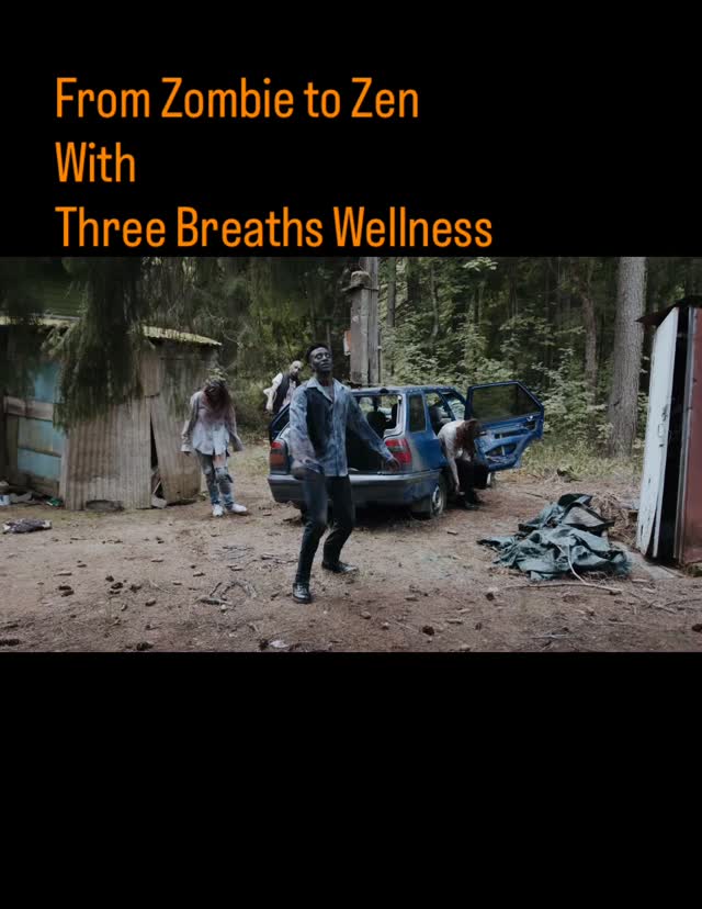 We are all just Zombies trying to get our groove back.
Join us September 19th to the 21st for Three Breaths Wellness weekend retreat. Yoga, meditation, hikes, organic farm to table food, the best company in southern Oregon all hosted at the Starlight lodge in beautiful Sunny Valley. Use code EARLY BIRD for 20% off before September 1st. #grantspassyoga #grantspassoregon #medfordyoga #ashlandyoga