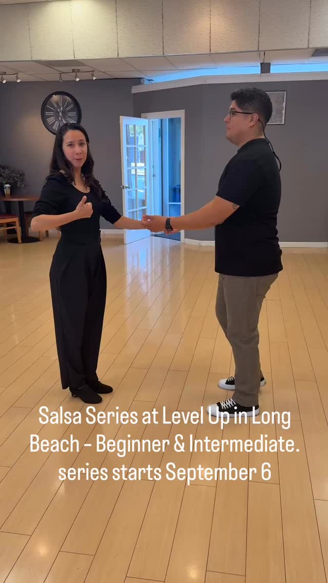 Continuation of the Salsa Series at Level Up
I know some of you may feel like the basics are “easy” or that you already know them, but in our last series we focused on technique and building a strong foundation. Knowing what to do is not the same as knowing how to do it correctly.
We also worked on connection — an essential part of smooth, enjoyable dancing. Starting with proper technique is what allows you to progress with ease.
✨ In this next series, now that we’ve built the foundations of Salsa:
• Beginner level will move into new figures and continue developing confidence.
• Intermediate level will focus on creating and mastering fun combinations.
#longbeach #andreaelmoredance #longbeachsalsa
