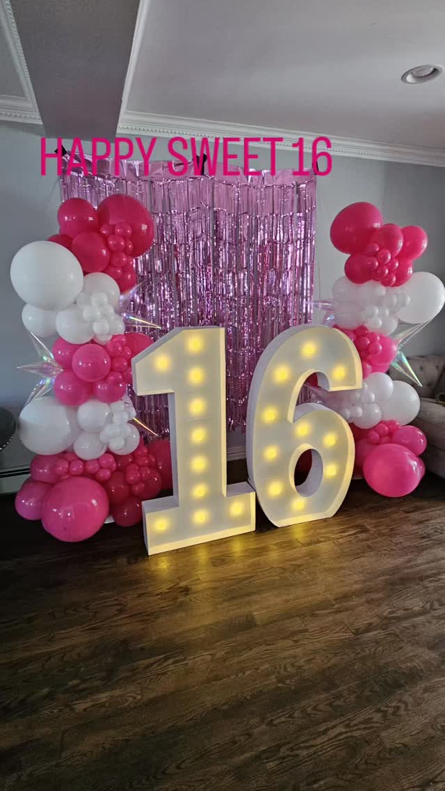 Sweet 16 with the real ones!
Small circle, big celebration! Sometimes the best parties aren't the biggest. They're the ones filled with love, laughter, and your closest friends and family. That's exactly what made this sweet sixteen so special
Hosted right at home, the atmosphere was warm relaxed and full of joy!
Book now and leave the rest for me to enhance your event one balloon at a time!
#sweet16
#sixteenvibes
#birthdaymood
#chapter16
#sweet16withmyfaves