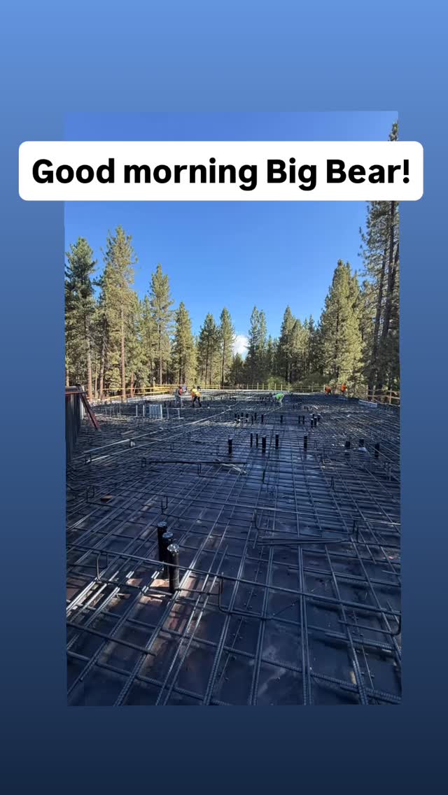 Continuing rebar placement at the Moonridge Hotel podium deck. Electrical and top layer rebar is going in. Next will be added bars, trim bars and anchor bolts. #deputyinspector #construction #specialinspections #framing #socalbuilders #engineering #concreteinspection #specialinspection #contractor