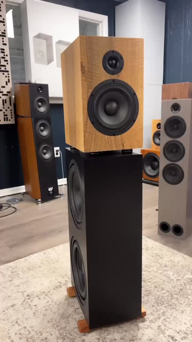3-Way Bass Module. The “bass module” is an add on for the 1TD/1TD-X or Torii bookshelf to convert your existing speaker into a floor standing 3-way speaker.True 3-way system with a crossover point around 220 Hz - not a sat/sub system
Extended bass response (20 Hz) with greater clarity and punch, better midrange clarity due to reduced excursion on the woofer in the existing bookshelf, and
Higher output levels. 22 mm of verified Klippel xmax with our matching APR10 passive radiator to extend the bass response down to 20 Hz.
