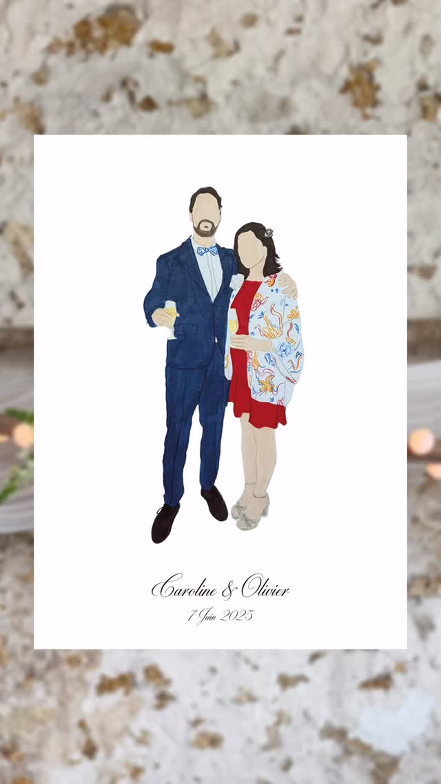 “Tout le monde ne parlait que de vous !”
C’est ce qu’Olivier, le marié m’a confié le lendemain du mariage. Les invités attendaient leur dessin avec impatience.
Sa grande-tante, les yeux brillant m’a raconté son rapport à l’art, Et les enfants, fascinés de voir les dessins naître sous leurs yeux : “C’est ça ton métier ? Moi aussi je veux faire ça plus tard !!”
C’est exactement pour ça que je fais ce métier :
Ce n’est pas qu’un dessin souvenir, c’est une expérience vivante, un moment de lien et d’humanité.
Vous aussi vous voulez offrir à vos invités une expérience mémorable et originale ?
📩 Écris-moi en DM et racontes moi ton projet
#wedding #weddingillustration #livepainting #liveillustration
