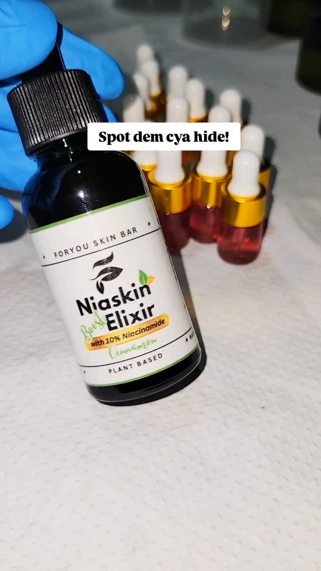 Dark spot nah win pon yuh face again!
Our Niaskin Boost Elixir mek rite yah inna Jamaica, Pak wid 10% Niacinamide fi fade spot, even yuh tone an bring out di glow weh belong tuh yuh.
Glow Fam, yuh skin deserve luv an confidence. An dis a di daily boost fi mek it hapn.
💾 Save dis one fi yuh glow journey
👩🏽🦱 Tag a sis weh need clear skin vibes
#spotdemcyahide #islandglow #jamaicanmade #foryouglowfam #glowlikeajamaican #healthyskinvibes #glowcircle #foryouskinbar