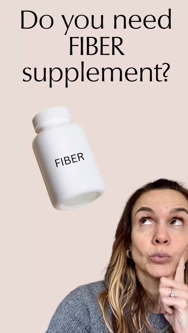 You usually don’t need to take fiber supplements if you’re a woman over 40, as long as you eat a balanced diet rich in fruits, vegetables, whole grains, legumes, nuts, and seeds. Here’s why:
1. Whole Foods Provide More Benefits:
Natural sources of fiber come packed with vitamins, minerals, antioxidants, and other nutrients that supplements lack. These nutrients support overall health, digestion, and disease prevention.
2. Gentle on Digestion:
Fiber from food is generally easier on your digestive system. Some fiber supplements can cause bloating, gas, or discomfort, especially if you’re not used to them.
3. Supports Healthy Habits:
Prioritizing fiber-rich foods helps you maintain a varied, nutritious diet, which is important for managing weight, cholesterol, and blood sugar as you age.
4. Most Women Can Meet Their Needs with Food:
The recommended fiber intake for women over 40 is about 21 grams (minimum) per day. Most people can meet this goal by including a serving of fruits or vegetables at every meal, choosing whole grains, and snacking on nuts or seeds.
5. Supplements Aren’t Always Better:
Unless you have a medical reason (like certain digestive conditions or trouble eating enough fiber through food), supplements offer no additional benefit and can sometimes interfere with the absorption of other nutrients or medications.
If you focus on eating a variety of plant-based foods, you’ll get plenty of fiber—no supplements needed. If you’re unsure whether you’re getting enough, consult your healthcare provider or a nuritionist before starting any supplement.
❤️,
Anna.
#womenshealth #menopause #healthyliving