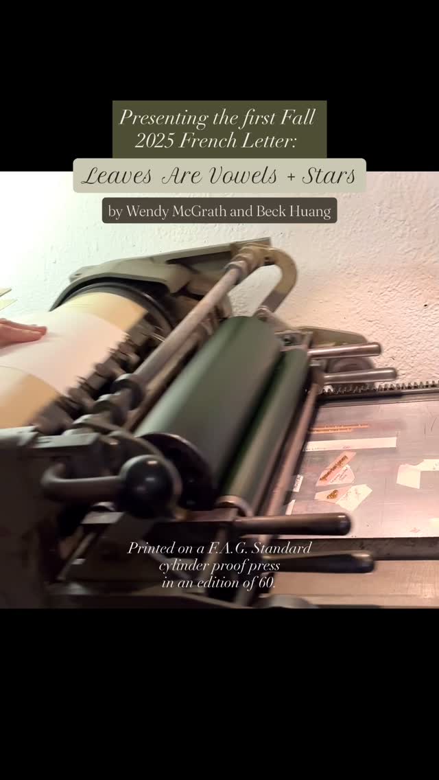 #Letterpress #mailart #torontoarts #bookarts #printingpress #micropublishing #printmakingprocess