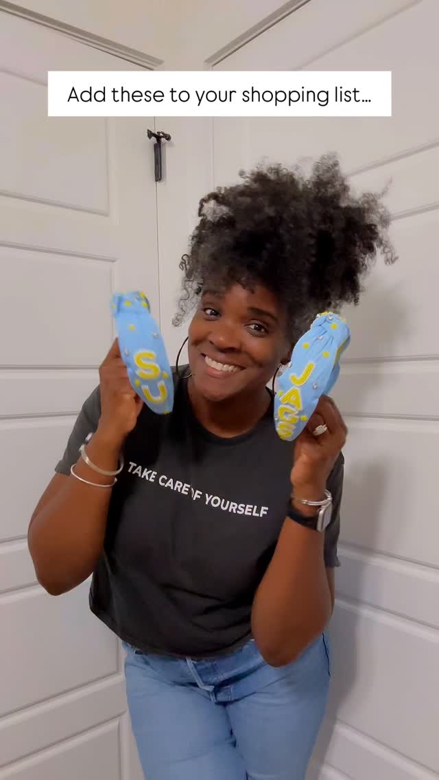 Every thing you need to add to your shopping list for girly GAMEDAY is @seauxlouisiana!
Don’t see your team represented? Send a DM to let us know who you’re cheering for!!
Shop 🔗 www.seauxlouisiana.com
#seauxlouisiana #geauxjags #geaux #louisianagameday #jaguarnation #smallbusiness #louisianafootball #subr #southernuniversity #shopsmall #batonrouge #boutique #gamedaychic