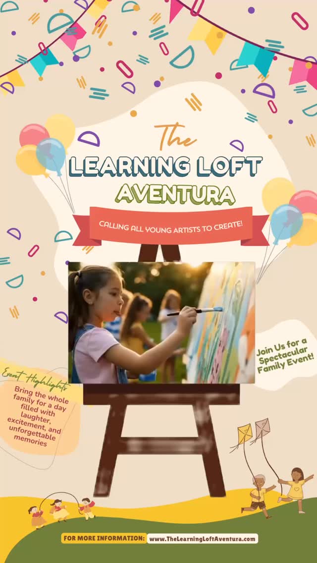 It's coming... 🖼️ The ultimate Art experience! Subscribe to our website for the latest updates and get ready to be amazed!
#stepupforstudents #sufs #stepupforstudentsscholarship #autism #uniqueabilities #privateschools #microschooling #homeschool #homeschooling #prendalearn #thelearningloftaventura #homeschoollife #homeschoolmom #aventura #aventuraschools #miamidadecounty