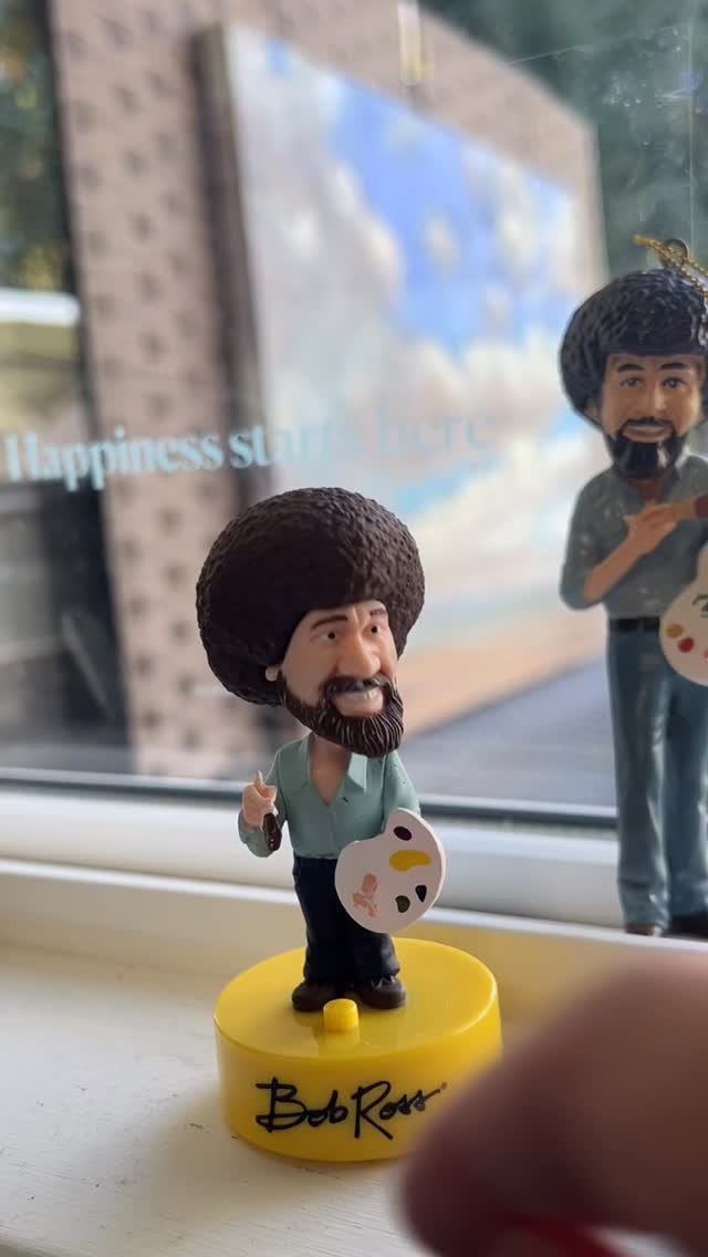 I guess this means I now have a Bob Ross collection! #bcartist #clouds#bobross