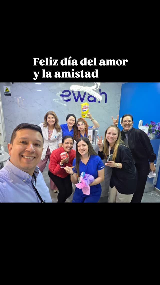EWAH By Dra. Lorena Pinzón y Dra. Maria del Carmen Jimenez les desea un felíz día del amor y la amistad.
