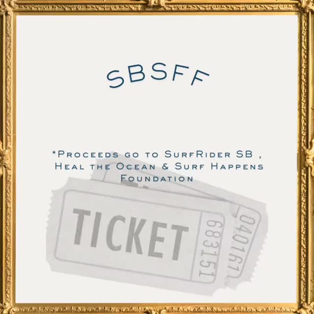 ✨Make sure to enter our RAFFLE ✨
Thank you for your contributions! @celebrationcruisessb @seacreatureswine @waiakea @refugiogardensbotanicals @schecterguitarsofficial
All proceeds are split between @healtheoceansb @surfhappensfoundation @surfridersb
We hope to see you at the festival this Friday & Saturday!
Buy your ticket now to guarantee a seat! 🤙