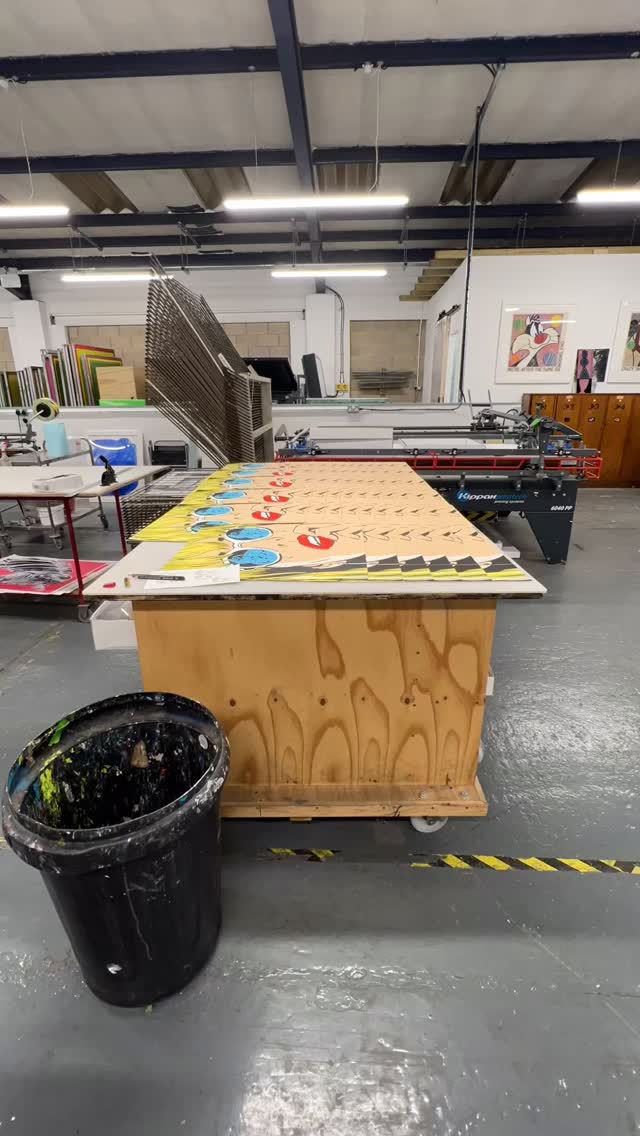 Have you seen the new silk screen prints I released with @castlefineart yet?