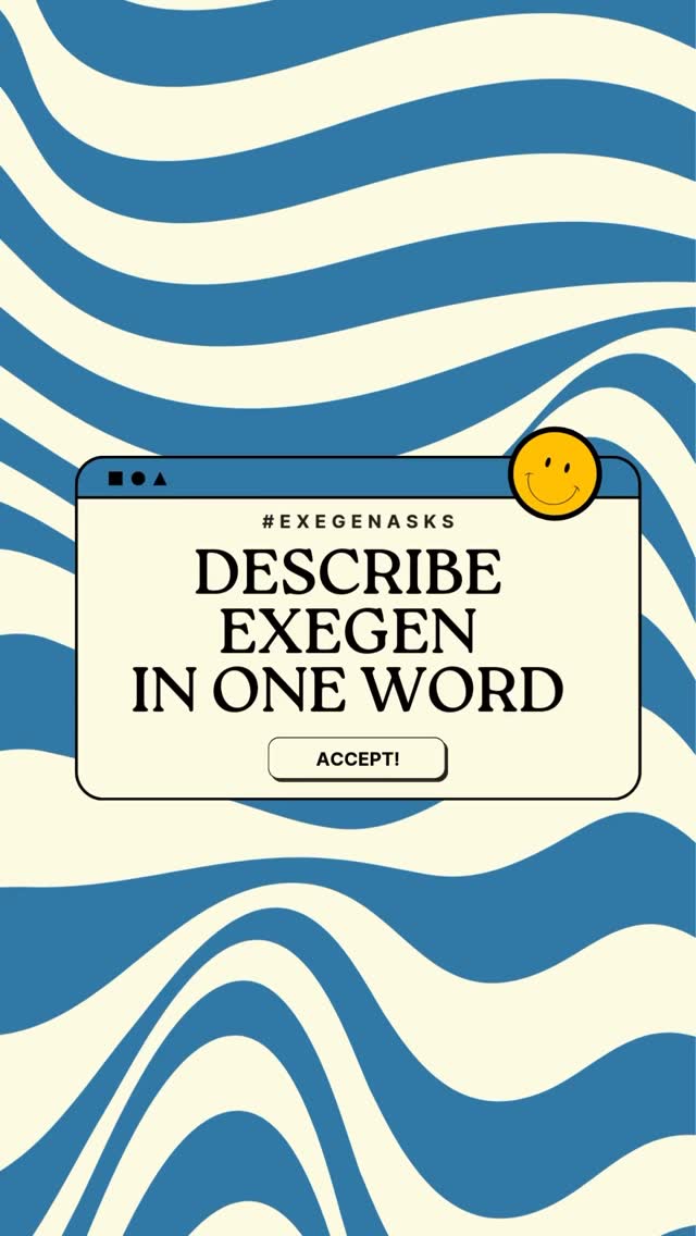 This is how they see us in one word. Agree? Describe us in the comments! 💙👇🏼 #Exegen #wedeveloppeople #Trending #IGreels #Trabaho #workworkworkworkwork