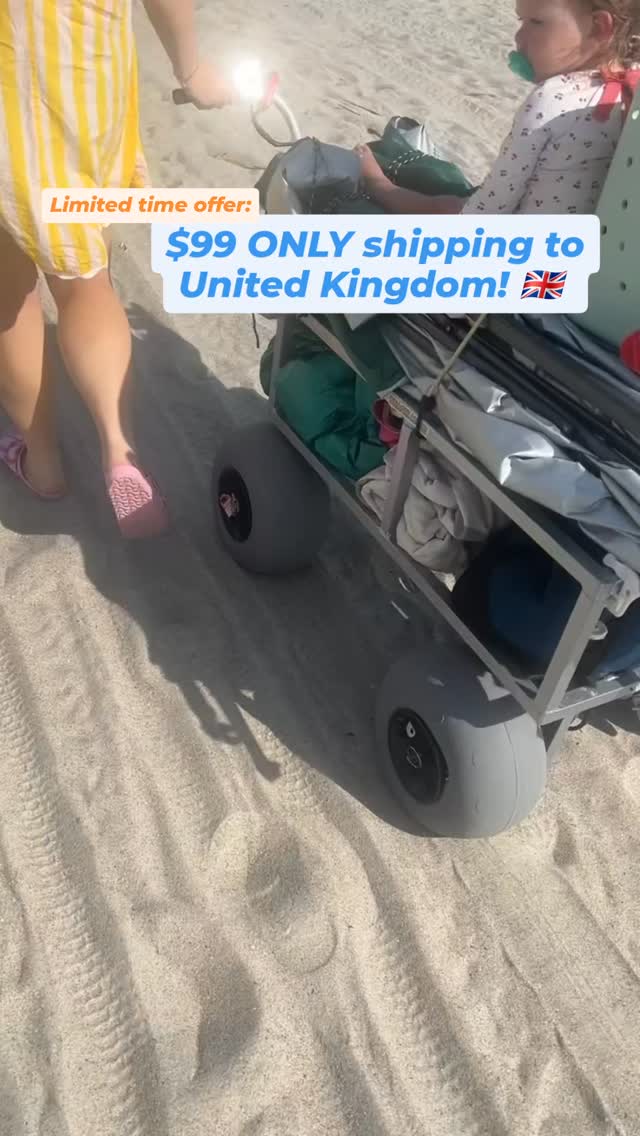⚡️🛒⛱️ Hey UK!! 🇬🇧
How's about $99 shipping country wide for the only true fully electric Beach wagon in the world from your brothers and sisters in the US??
With Holidays coming up, no better time to join our limited batch run of your choice of our 300HD or 500HD US manufactured, all aluminum, lightweight, All-wheel-Drive, 13 inch ballon beach wheeled Beach Mules to end your beach hauling struggles once and for all! 💪 🫏
How do you purchase? Follow the link provided, and you'll be directed to our homepage, where you can give us your address and details, and your spot will automatically be secured. 🔐
⏰️ Hurry!! This is a LIMITED production batch run, which means this batch is only for the UK and will have a certain number of production models.
We are not sure when we will be able to offer this again, and are capitalizing on a shipping promitiom being offered to us by our frieght comlany, so be the first to sign up and dont miss it while supplies last!
Get to our website now to join our UK batch and be the ONLY ones in the region with access to a Beach Mule! ⚡️🫏🛒
#electric #beach #wagon #cart #motorized #madeintheusa #unitedkingdom #holiday #vacation
