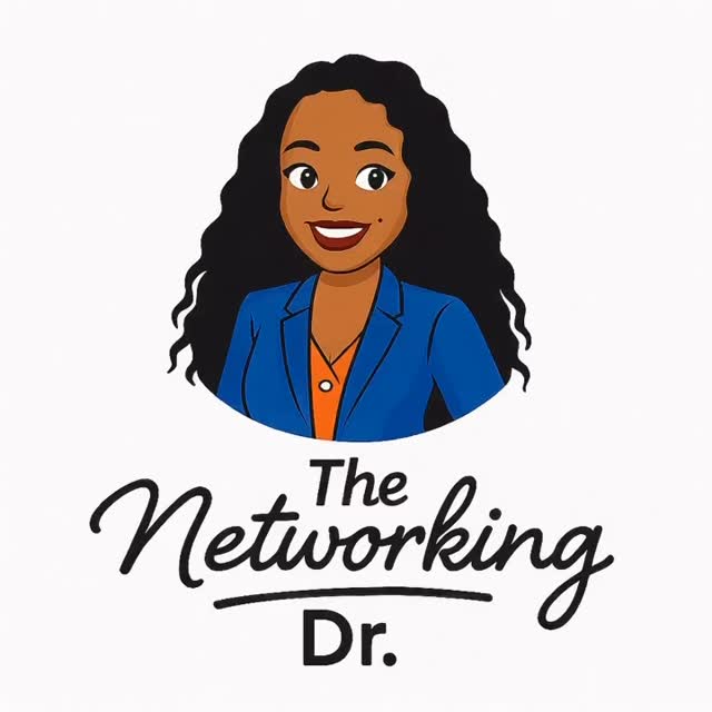 From logo to life. ✨ Watch The Networking Dr. step into action and connect online at thenetworkingdr.com. Confidence → Connections → Community.
#BlackWomenEntrepreneurs #BuildYourNetwork #BusinessConnections #CommunityBuilding #EntrepreneurLife
