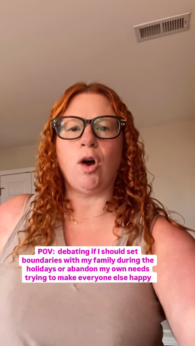 The holidays are stressful and navigating family relationships is hard, especially when you don’t set boundaries and try to make everyone else happy. It’s ok to have needs, and it’s ok to put yourself first. Your family will get over it, or they’ll judge you for doing what you need to do. Either way, you’ll feel better about yourself because you’re taking care of yourself. Boundaries create better relationships and elevate self-esteem. What boundaries do you need to set this holiday season? How can you put yourself first or honor some of your needs?
#boundariesarehealthy #betterboundaries #healthyboundaries #healthyrelationships #family #familyrelationships #holidayseason #putyourselffirst #selfcare #selflove #selflovejourney #survivingtheholidays #merrychristmas #happyhanukkah
