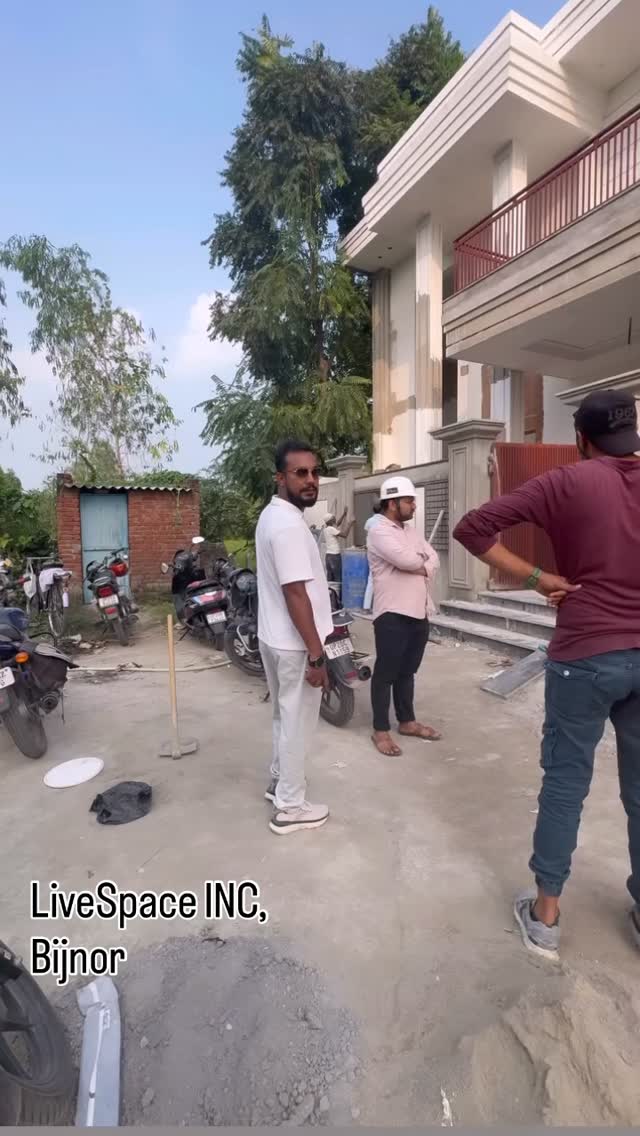 Classical villa Site about to handover.