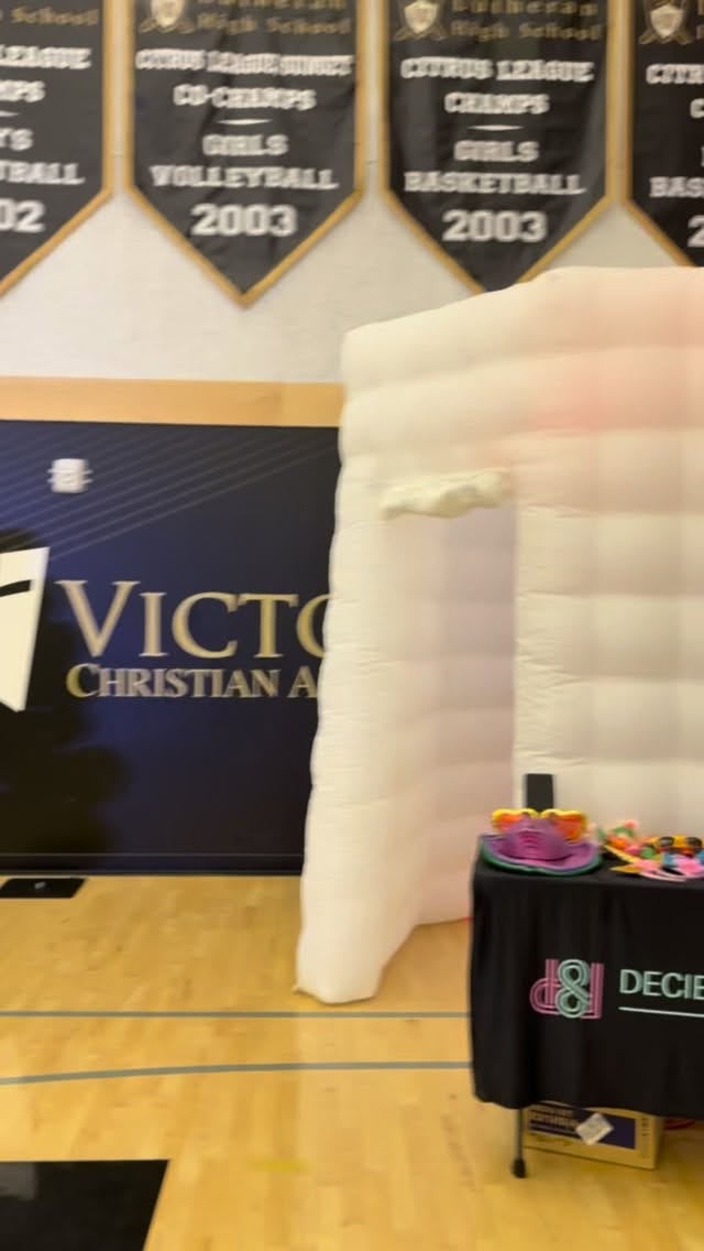 Our LED inflatable Photo Booth #sandiegoevents #photobooth #decibelandlumens #equipmentrental #sandiego #foryou