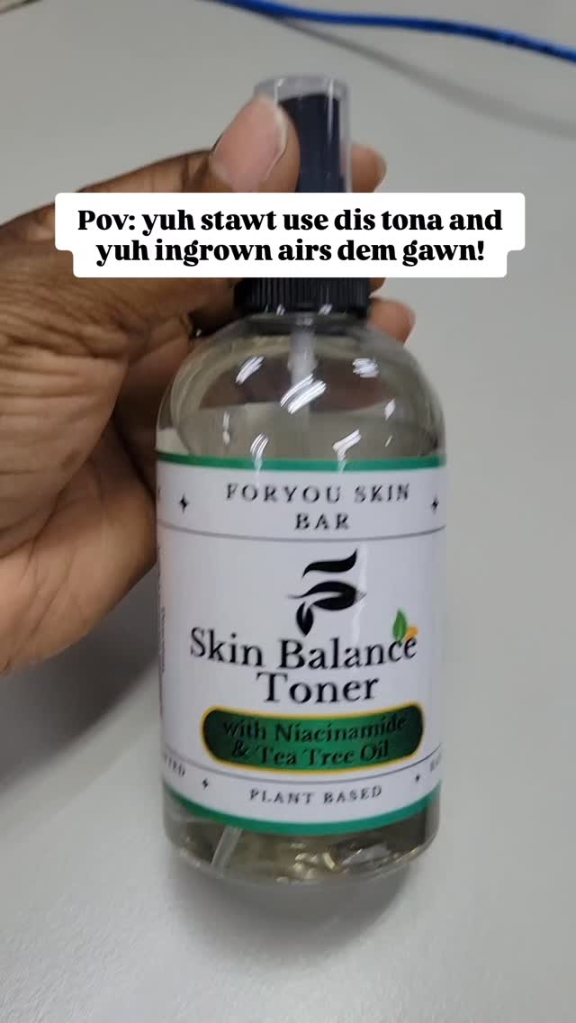 Yuh skin wi great tuh wid dat tona yah!
Yuh can titen up yuh pores and fade out dawk spot wid it tuh!
Plus, it clean up n e dirt left back afta yuh wash yuh face.
Yuh get all dat fi ongle $1800.
#foryouskinbar #skincareroutine #darkspotsolution #fadedarkspots #hyperpigmentationcare #clearskinJourney #niacinamide #acnecommunity #skincaregoals #confidenceInyourskin #evenskintone #naturalglow