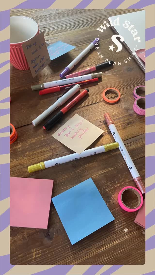 When your desk (and your mind) are a total mess 😅
Enough is enough.
Wipe away the chaos — make space for calm, focus, and joy.
Your 𝘋𝘢𝘪𝘭𝘺 𝘗𝘭𝘢𝘯𝘯𝘦𝘳 helps you find peace of mind and focus on what truly matters. 💛
#WildStar
#DreamPlanShine
#PlannerCommunity
#PlanInStyle
#OrganizeYourLife
#StationeryAddict
#FocusOnWhatMatters
#CalmMind
#DeclutterYourMind
#CreativePlanning
#DailyPlanner
#bolddesigns