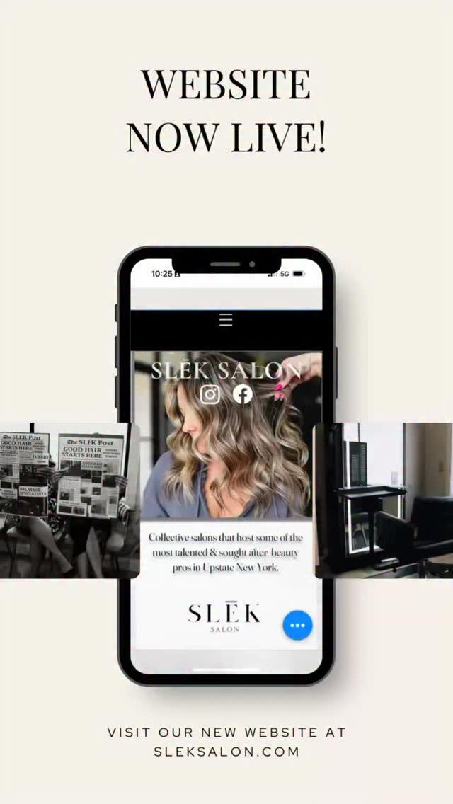 SO PUMPED 🥳 ….
Slēk Salons New and improved website is LIVE!
Our new and improved website intention is to help our guests get the information they need and create more freedom for our Slēk members. Our hope is to make inquiring and scheduling even easier with one of our Artists…
As each Artist is their own individual business within Slēk Salons. You will be able to find the information you need under each Artists profile.
So happy and proud to finally make this go live and we hope you enjoy it!
ALOT went into this website and so grateful for those that helped make it happen. It would not be a reality without them 🥹. Shout out to Davi, Antonio, Kammie, Courtney, Catherine and Jay…but the biggest shout outs go to @kaylamarieandstudio , @ashmattedoeshair and cousin Jeremiah. Can’t thank the 3 of you enough 🥹🙏.
Shout out to @haircolorsbytracy for this fabulous main picture ✨🙌
Slek Salon Albany 1801 Western Ave Albany NY 12203
Slek Salon Clifton Park 1603 Route 9 Halfmoon Ny 12065
518989SLEK
#cliftonparksalon #albanysalon #upstatenystylist #upstatenysalon #kerastaseusa #independanthairstylist #boothrentsalon #boothrental #collectivesalon #guilderlandsalon #nysalon #stylistsupportingstylists