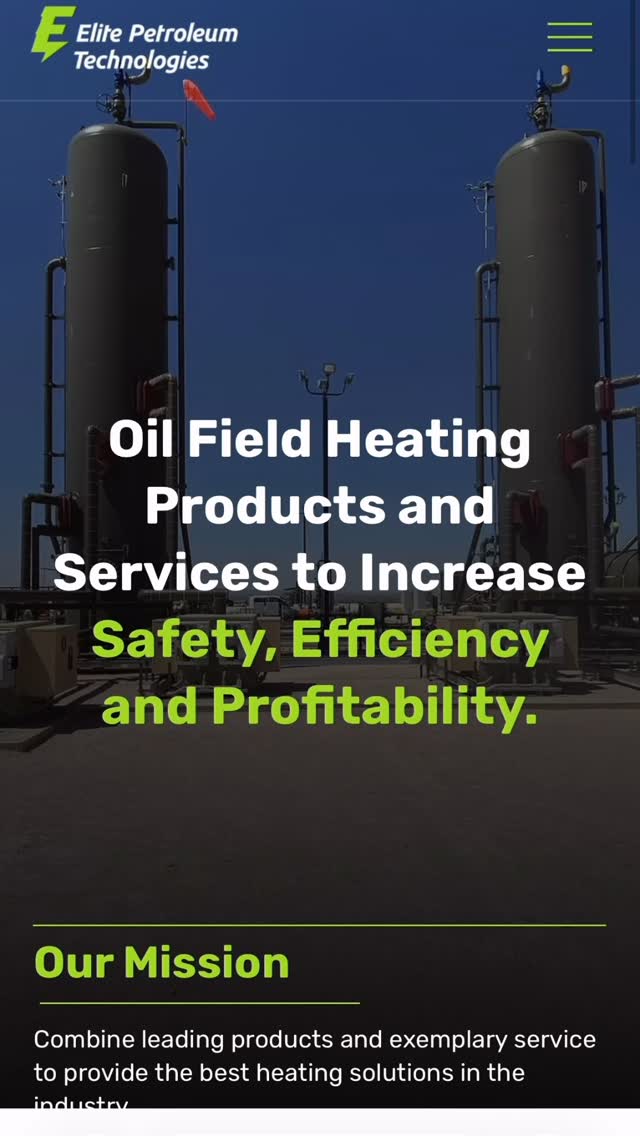 Introducing the new Elite Petro Tech website! Discover who we are, our mission, and how we’re driving innovation in oil & gas technology. Visit www.elitepetrotech.com to explore.
#ElitePetroTech #OilAndGas #TexasCompany #OilfieldTechnology #EnergyTech