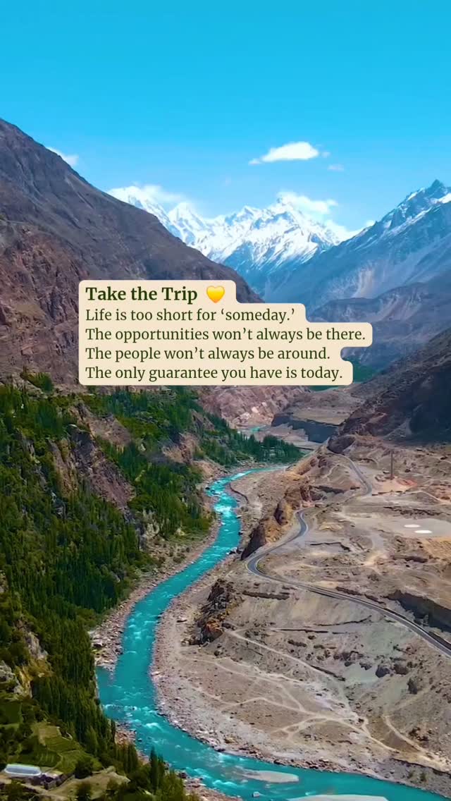 Send this to someone who needs to remember to LIVE 💛
Take the trip! Life is too short for 'someday.' You don't want to look back on your life and wish you would have spent more time with loved ones or experienced more of what the world has to offer. ✨️
The only guarantee in life is today. Let's us help you make the most of it.
🖐 Roam Ready will plan out your entire trip so that you don't need to think twice about it. Just pack and go. We'll stick to your budget with no hidden fees so you know exactly what you're paying for.
📩 DM us or go to the link in our bio to get started!
#RoamReady #RoamReadyTrips #liveauthentic #TravelPlanner #travelagency #travelconsultant #StressFreeTravel #AdventureTravel #WeekendGetaway #BudgetTravel #TripPlanningHelp #TravelReel #TravelMadeEasy #ExploreTogether #adventure #AdventurePlanner #adventuretime #smallbusiness #smallbuisnessjourney #womanowned #womanwhoroam #itinerary #trip #travel #outside #nature #explore