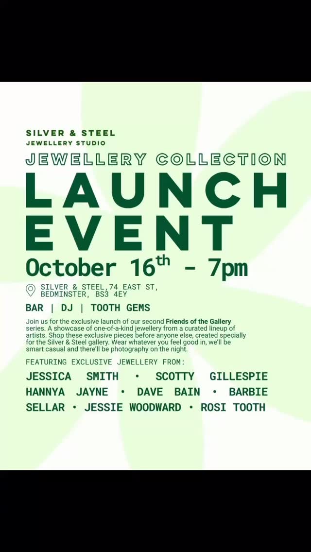 Part 1. from this evening! #gladrags #exhibition #getreadywithme #jewellery