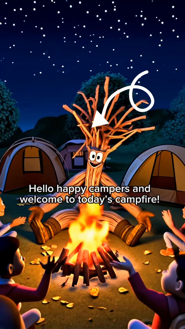 Fall campfires are here 🔥
Campfire stories with Stumpy!
#naturescenes #storyteller