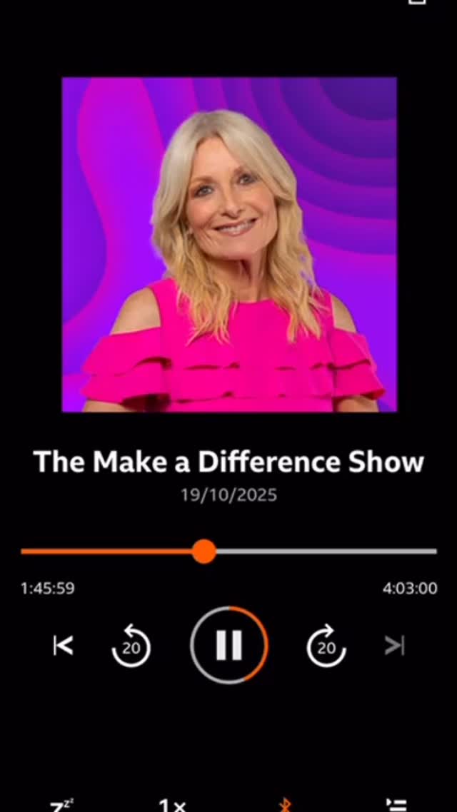 This interview is to share positivity & motivation & support those suffering a neuro condition and give some encouragement that there is some light at the end of the tunnel. If you know someone that has been through a challenging neuro condition then please share this and hope it gives some clarity.
@gabyroslin show make a difference shines a light on those that are helping and supporting others through challenging times. 👏🏽👏🏽👏🏽.
If you want to learn more then please check my links in bio 👆🏽.
My mission is to help others through my talks, books, brands @ration.l @_reflexone 🥰.
#makeadifference #makeadifferenceshow #bbcsounds #gabbyroslin #positivevibes #helpingothers #doinggoodlivingbetter