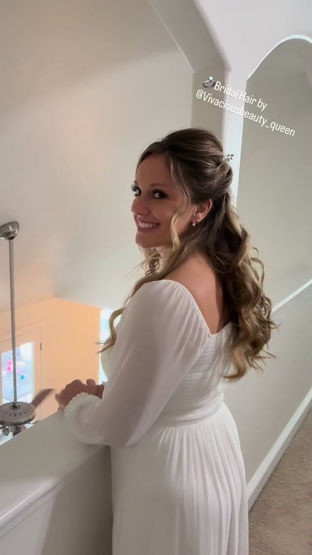 Loved doing this beautiful Bridal style! 💍 #Bridalhair #octoberweddings #florida #vibes #wedding2025 #oribe