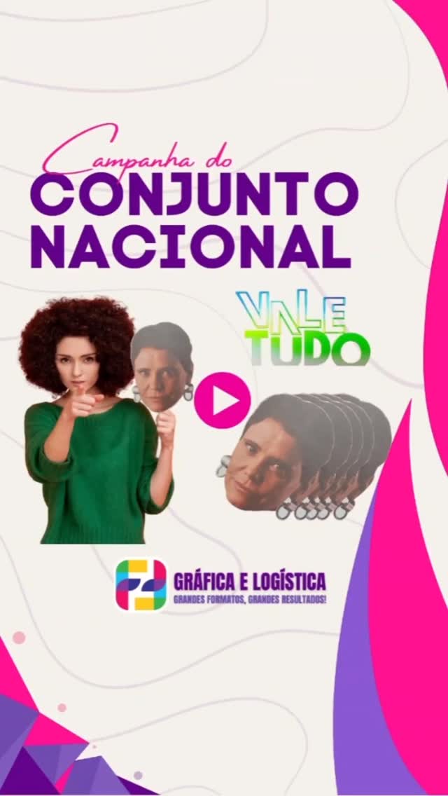 🎬 Dos bastidores à entrega final!
A FeF Serviços Gráficos participou da campanha “Vale Tudo” do @shoppingconjuntonacional com muita criatividade e qualidade em cada detalhe. 💜✨
📦 Impressões, recortes, acabamentos e toda a produção feita com o padrão que só a nossa equipe tem!
🖨️ Grandes formatos, grandes resultados — é assim que a gente faz acontecer!
#FeFServiçosGráficos #GráficaeLogística #ValeTudo #ConjuntoNacional #ProduçãoGráfica #MarketingVisual #CampanhaPublicitária
