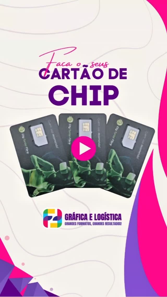 💳 Transforme seus chips em cartões personalizados com a Gráfica e Logística!
Perfeitos para operadoras, provedores e empresas que querem unir praticidade, identidade e profissionalismo em cada detalhe. 🚀
📦 Produção rápida, acabamento impecável e entrega eficiente!
👉 Solicite o seu agora e leve sua marca a outro nível.
#GráficaELogística #CartãoDeChip #Personalizados #GráficaEmBrasília #SoluçõesGráficas #DesignProfissional #ImpressãoDeQualidade