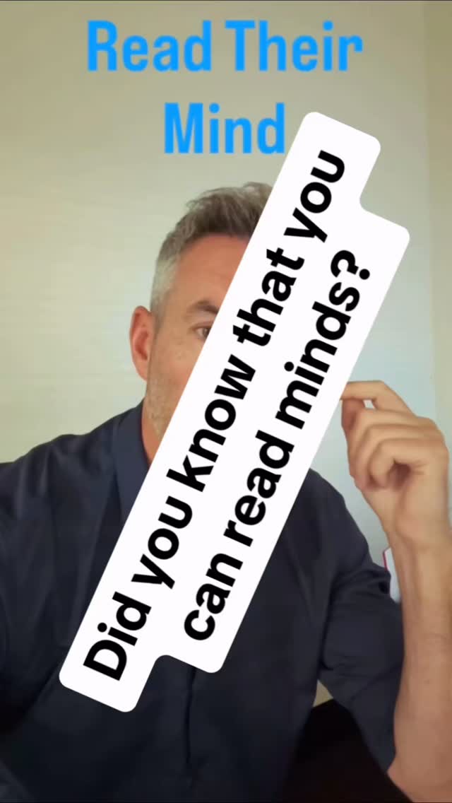 Learn how to read someone’s mind. #negotiationexpert #businesscoach #personaldevelopmentcoach #negotiationtraining #trendingvideosoninstagram❤️❤️