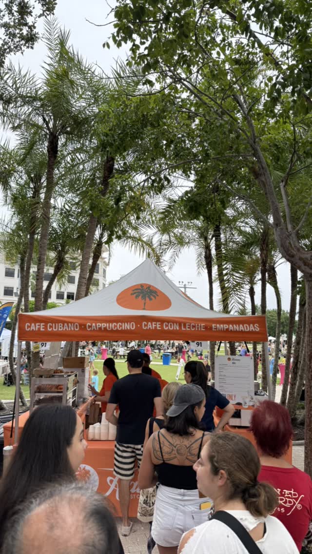 Greenmarket time! See you there @cityofwestpalmbeach @wpbgreenmarket #havanacubanfood