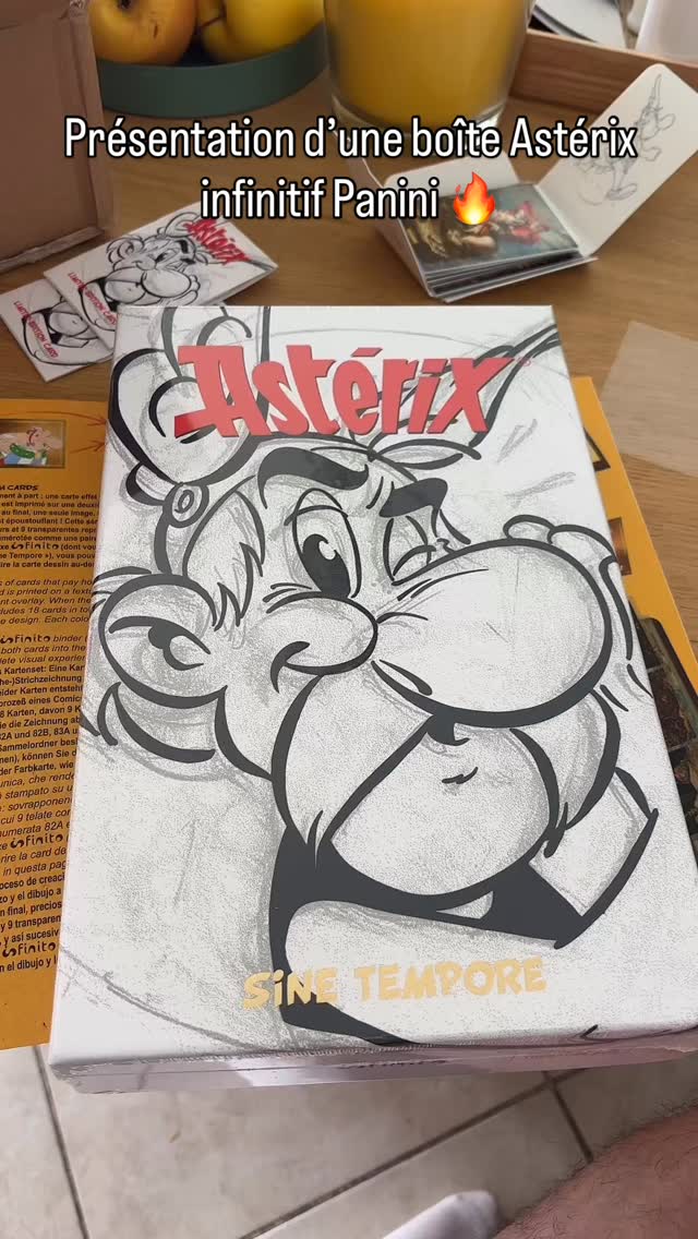 Superbe collection Astérix de la part de @panini_fr 🥰
#panini #asterix #cards #tcg #collection
