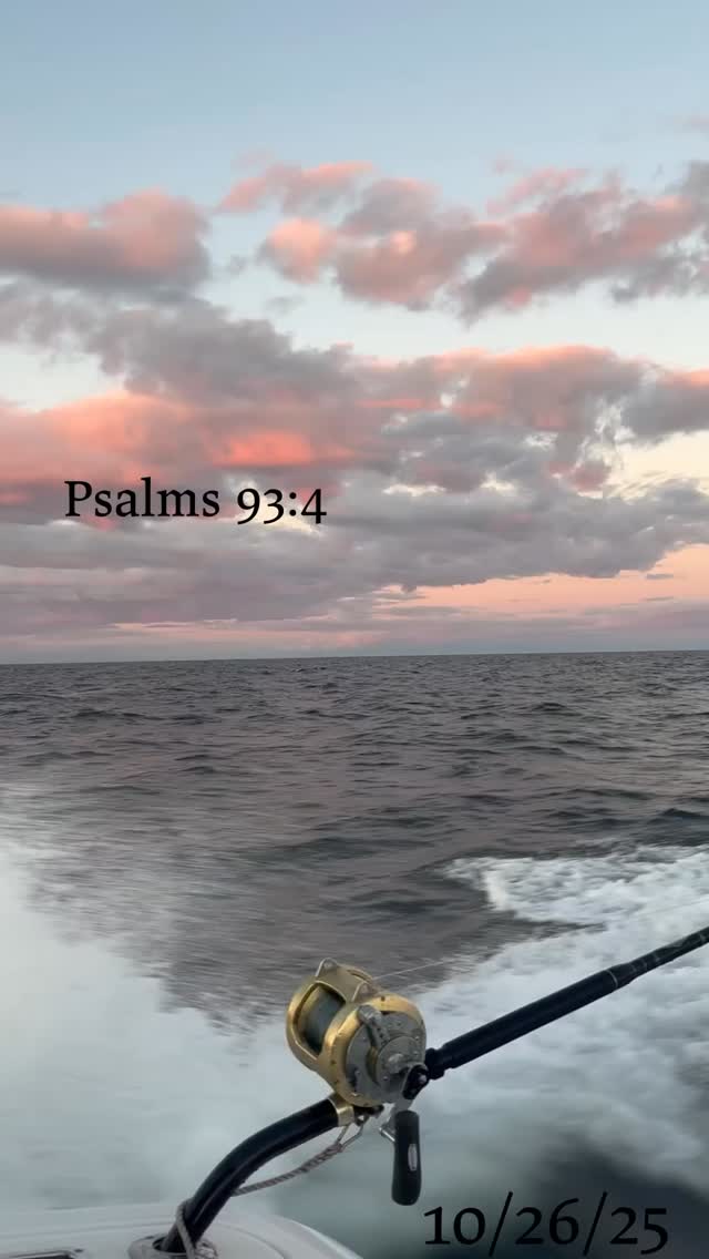 “Mightier than the waves of the sea, the Lord on high is mighty.” – Psalm 93:4 🦅
#Psalm934 #GodsCountry #FaithAndOutdoors #ChristianOutdoorsman #HuntingForTruth #FishingForFaith #GodsCreation #OutdoorFaith #RuggedFaith #MenOfTheWild #SeekHisGlory #GodIsMighty #WildernessAndWorship #FaithInTheField #ChristianHunter #GodsLoveNeverFails