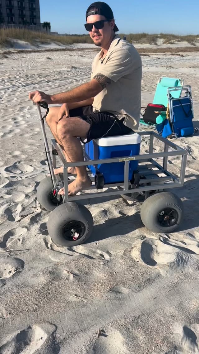 YES, you can ride them!! ⚡️🌊
Visit www.thebeachmule.com to order yours now! #beachlife #electric #beach #madeinamerica #supportsmallbusiness #shopnow