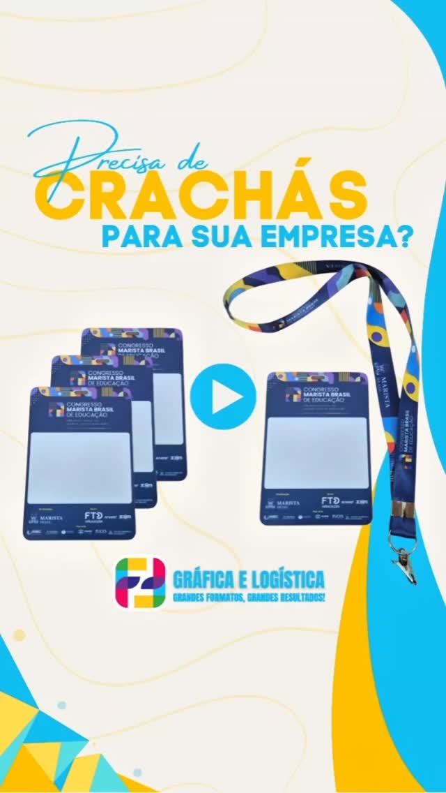🎯 Sua empresa merece crachás à altura da sua marca!
Na F&F Serviços Gráficos, produzimos crachás personalizados com qualidade, durabilidade e acabamento impecável.
💼 Ideal para eventos, empresas e instituições!
📩 Fale com a gente e peça seu orçamento.
#FFServiçosGráficos #CrachásPersonalizados #ComunicaçãoVisual