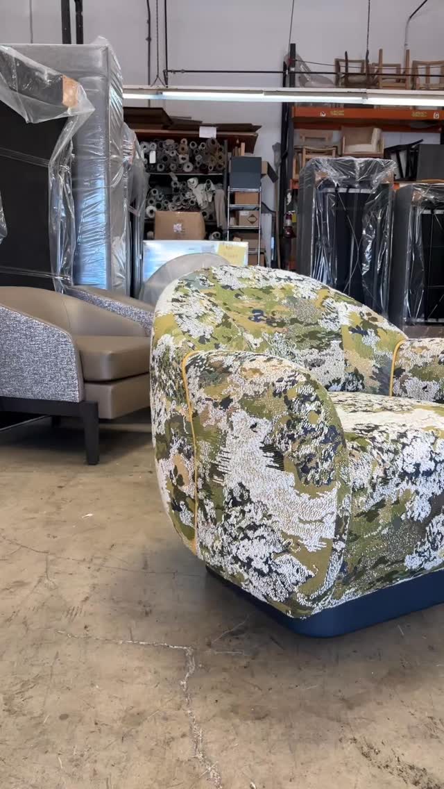 Our team turned an AI model into a tangible reality, crafting a custom swivel chair for our client. #furniture #customfurniture #customupholstery #interiordesign #upholstery #furnituredesign #design #interiors #interiordesigner