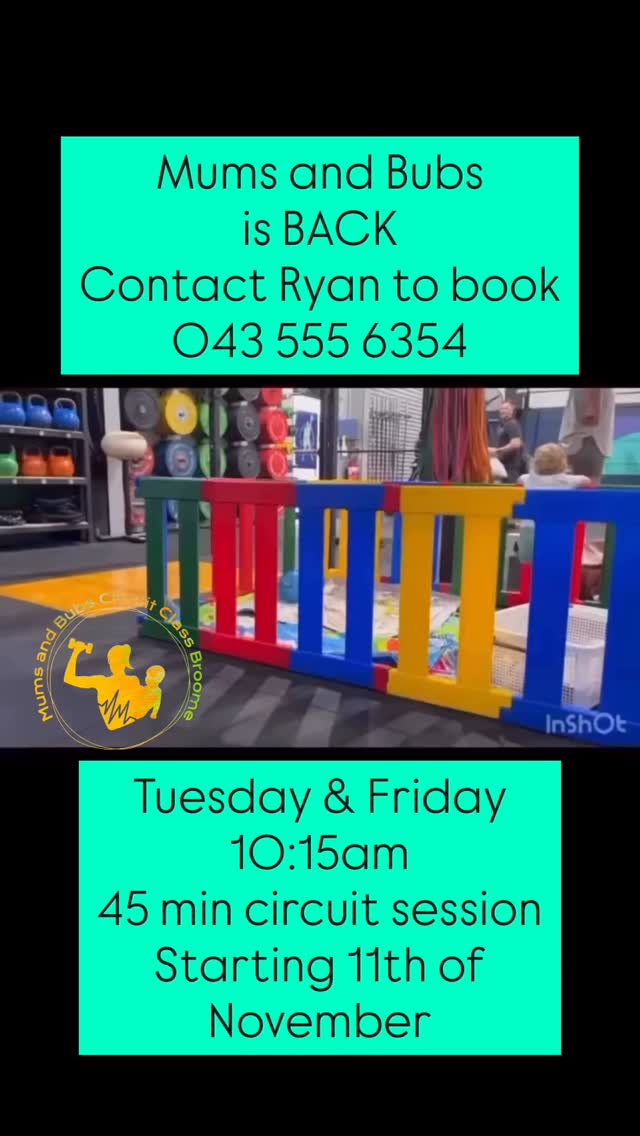 Spread the word…
Mums and Bubs is BACK#crossfitbroome #mumsandbubs