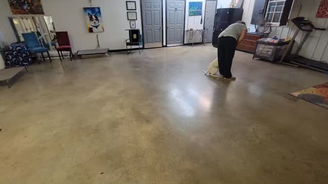 Milo does good work tonight for day 4 of his program!