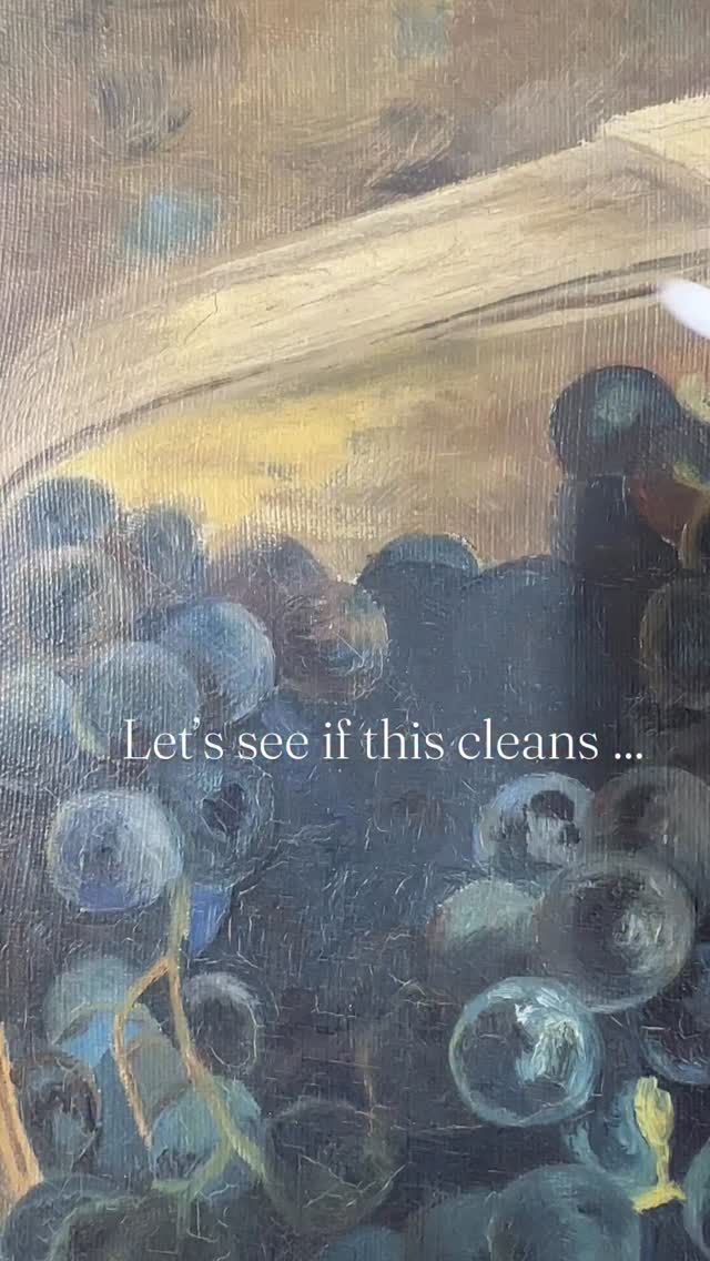 Wasnt expecting that !! What a difference !!
.
.
.
.#artrestoration #satisfying #fineartrestoration #satisfyingvideos #cleaning