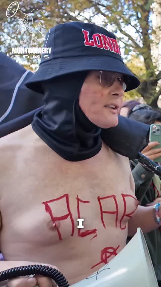 🚨: "I ATE MY TESTICLES... I AM MENTALLY ILL!"
Myself and @edgeofthematrix spoke with an individual who shared one of the most shocking stories I have ever heard and a pro-trans demo.
He was sentenced to 30 years in prison for abducting someone. While inside, he decided he wanted to identify as a woman and be moved to a female prison. When the police refused, he cut off his own testicles with a razor and ate them.
This man now leads much of the trans activism against the 'two sexes' court ruling.
My love and prayers go out to him. He clearly needs help but is lost in a cult of intrusive delusions that are harming young minds and invading female spaces.
It is up to us to bring reality back to these individuals and push back against the mainstream narrative. I went to this demonstration with the same sign I was arrested for wearing three months, '🏳️⚧️ = MENTAL ILLNESS' - to deliver truth! I will never admit that 2+2=5!
People ask me if what I am doing is nasty or unkind, my answer is simply: no! I wouldn't tell an anorexic person not to eat in the same way I won't promote the mutilation of one's body in the name of gender dysphoria (a mental disorder). Asserting the truth that trans individuals are mentally ill is a kindness - these people need genuine help, not life-altering treatment.
Please consider supporting my work, link below and in bio 👇🏻🙏🏻
Montgomerytoms.com/support