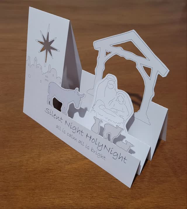 Christmas cards top quality attention to detail from www.digidicut.co.nz