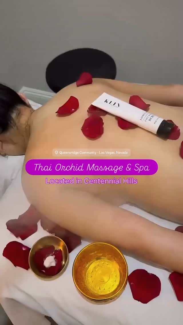 Ready for incredibly smooth, glowing skin? โจ Elevate your next massage at Thai Orchid Massage & Spa in Centennial Hills, Las Vegas, with our Steam + Cleanse & Exfoliation Body Scrub add-on! We add steam while using the luxurious KLIN Thai Jasmine Rice body scrub to gently polish your skin and absorb deeper into your skin, leaving you feeling refreshed and renewed.
Add this amazing body scrub to any massage for just $30!
BOOK TODAY โจ
(725) 259-6295
www.ThaiOrchidMassageSpa.com
๐ซ Walk-Ins & Appointments Welcome
๐ Our Thai spa is just a short drive from Skye Canyon, Sky Pointe, North Summerlin, Peccole Ranch, and Queensridge.
๐ 8414 Farm Road Suite 140
Las Vegas, NV 89131
๐ธ๐ธ๐ธ๐ธ๐ธ๐ธ๐ธ๐ธ๐ธ๐ธ
#glowingskincare #skinglow #glowup #coquette #bodyscrub #satisfyingvideo #explorepage #contentcreator #vegasinfluencer #vegasvibes #summerlinmoms #vegasmoms #vegas #lasvegas #summerlinlasvegas #summerlinlv #lasvegasskincare #lasvegasmassage #vegaslocals #divorcedmom #cougarlife #over50andfabulous #over50 #centennialhillslv #lasvegasmedspa #lasvegassalon #summerlinsalon #lasvegasbeauty