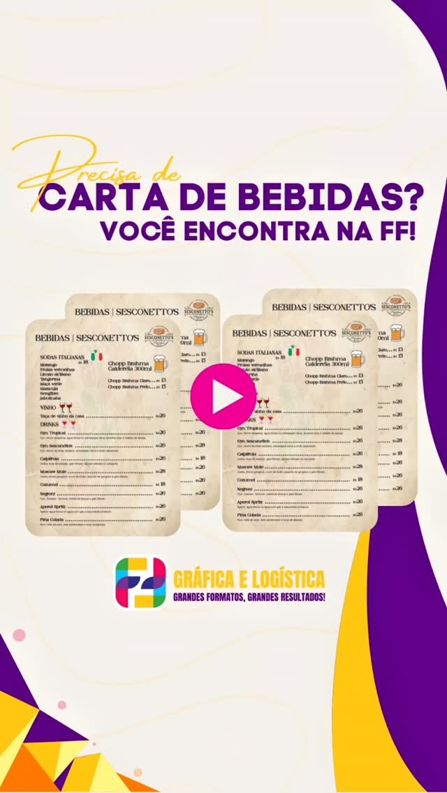 Precisa de carta de bebidas profissional e bem apresentada? 🍹✨
Na F&F Serviços Gráficos você encontra qualidade, acabamento impecável e soluções sob medida para o seu negócio.
Do design à impressão, cuidamos de cada detalhe para valorizar seu cardápio e encantar seus clientes.
📋 Cartas de bebidas personalizadas
🎨 Impressão de alta qualidade
🚚 Agilidade e logística eficiente
👉 Fale com a F&F e leve mais profissionalismo para o seu estabelecimento!
#FFServiçosGráficos #GráficaELogística #CartaDeBebidas 🍸📄✨