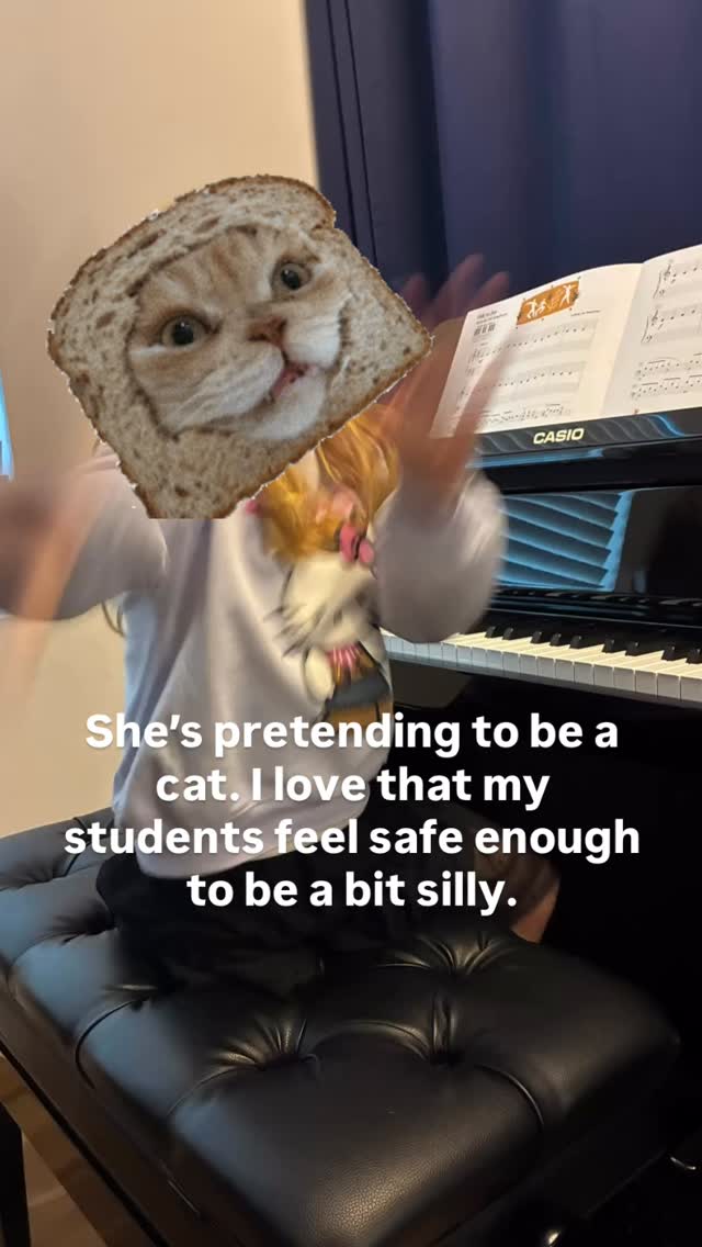 Some studio sillies to brighten your day. #pianoteacher #pianoandviolin #pianolessons #music #violinlessons #piano #violin #musictheory #lessons #yeahthatgreenville