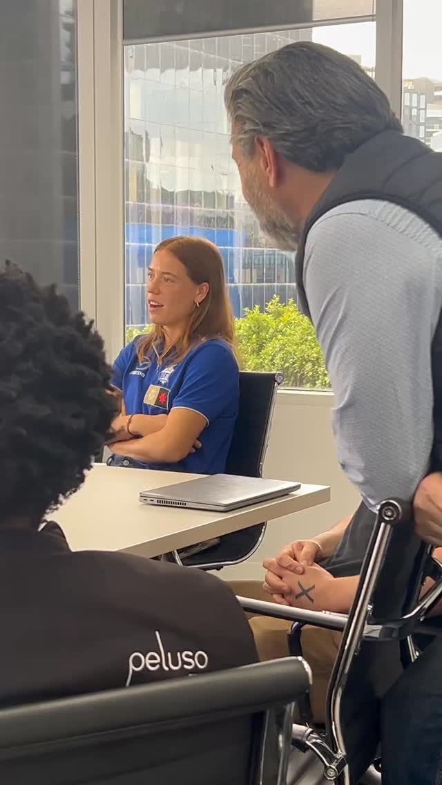 We are proud to be sponsors of AFLWs Kangaroos and their very own no. 23, Mia King 🔵⚪️
We’re very grateful for Mia to join us at our office and provide great insight to the game and inspiration in chasing your aspirations
Wishing Mia and the squad all the best going into the finals season this year! 🏆🦘