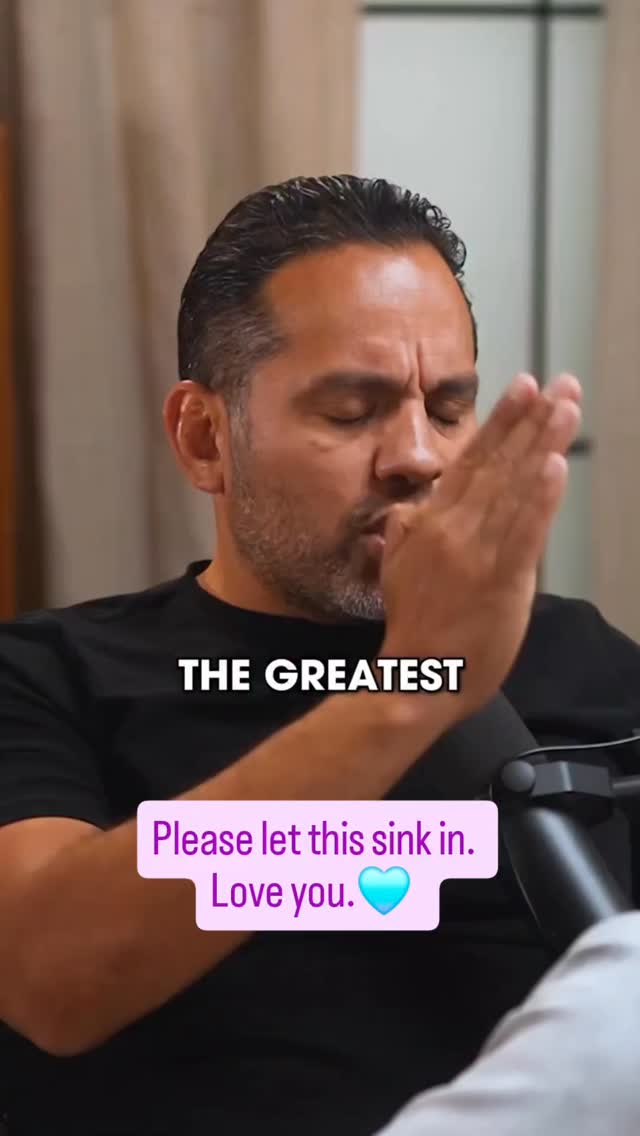 Find support. Make time. Do the work. Don't wait. I promise you, it will be worth it. It will light up your life and every life your encounter.
Reach out. Healing happens through connection, not isolation. ✨️
Video: @dannymorel